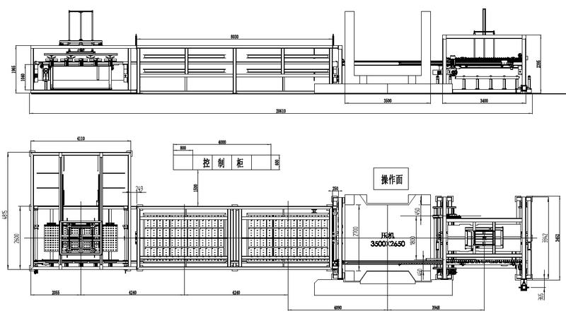 Car Roof Dry Automatic Molding Line