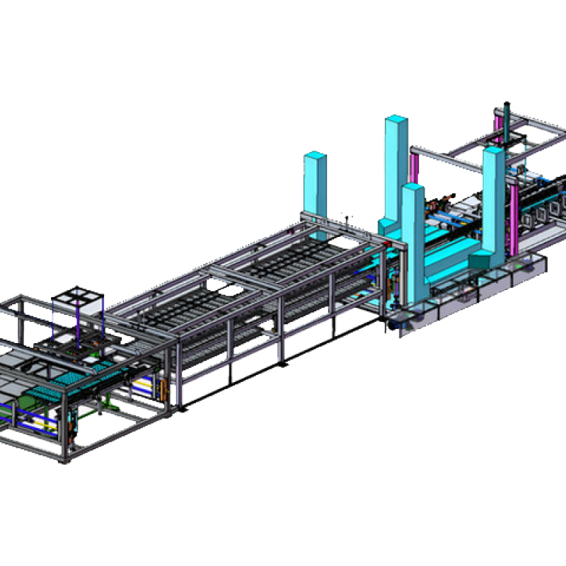 Dry Automatic Forming Production Line For Car Roof