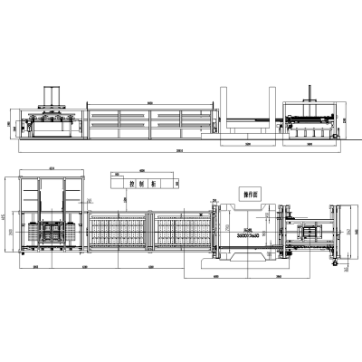 Car Roof Dry Automatic Molding Line